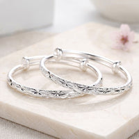 Kali - 2 x Bracelets de Cheville Argent
