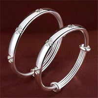 Shizu - 2 x Bracelets de Cheville Argent