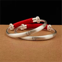 Seiichi - 2 x Bracelets de Cheville Argent