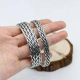 Takumi - Bracelet Jonc Homme Argent