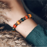 Sangi - Bracelet Cuivre et Perle Dzi Sacrée