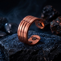 Dara - Bague Cuivre Magnétique