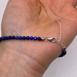 Lamzira - Bracelet Argent et Lapis Lazuli