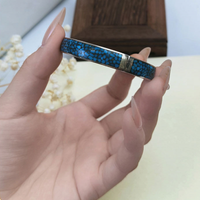 Fai - Bracelet Jonc Argent et Turquoise