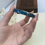 Fai - Bracelet Jonc Argent et Turquoise