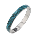 Fai - Bracelet Jonc Argent et Turquoise
