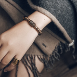 Rishi - Bracelet Cuivre et Obsidienne