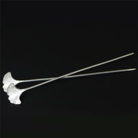 Pique à Cheveux Ginkgo Éternel - Argent