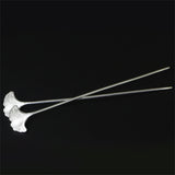 Pique à Cheveux Ginkgo Éternel - Argent