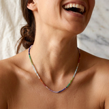 Hinode - Collier Multicolore Pierres Naturelles