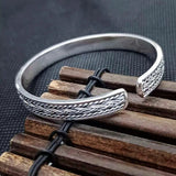 Keita - Bracelet Jonc Argent