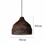 Suspension Cloche en Rotin