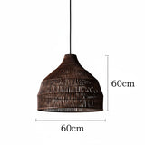 Suspension Cloche en Rotin