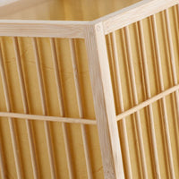 Japon Bambu Başucu Lambası