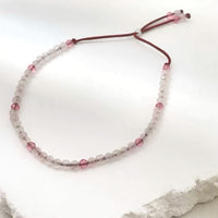 Lin - Bracelet Quartz Rose