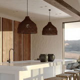 Suspension Cloche en Rotin