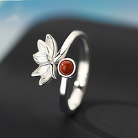 Maeko - Bague Argent et Cristal