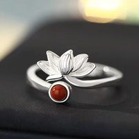 Maeko - Bague Argent et Cristal