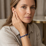 Malam - Bracelet Or et Lapis Lazuli