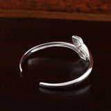 Nara - Bracelet Jonc Argent