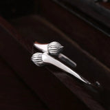 Nara - Bracelet Jonc Argent