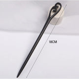 Pique à Cheveux Nuage - Bois d'Ebène