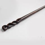 Pique à Cheveux Twist - Bois d'Ebène