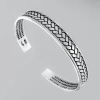 Shinzo - Bracelet Jonc Argent