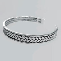 Shinzo - Bracelet Jonc Argent