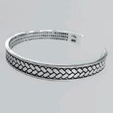 Shinzo - Bracelet Jonc Argent