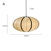 Suspension Style Japonais en Soie