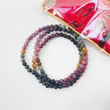 Sourivone - Bracelet/Collier Tourmaline Multicolore