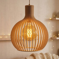 Suspension Ballon en Bois