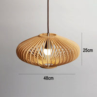 Suspension Cage Sphère en Bois