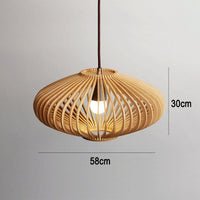 Suspension Cage Sphère en Bois