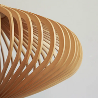 Suspension Cage Sphère en Bois