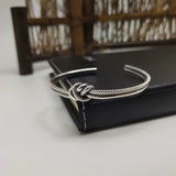 Togeno - Bracelet Jonc Argent