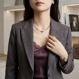Violette - Collier Or et Améthyste