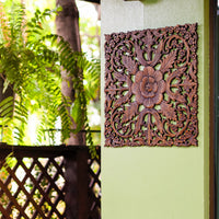 Panneau Mural Lotus Tropical - 60 cm