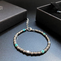 bracelet-homme-acier-inoxydable-et-perles-naturelles-de-turquoise-minato-vue-dessus