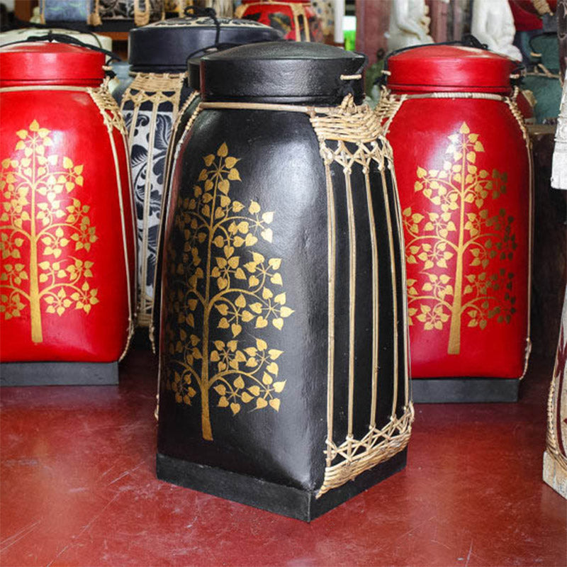 Thai rice box Bodhi- 4 sizes, 3 colors – Terre de Siam