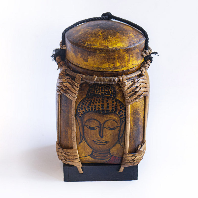 Thai Rice Box Golden Buddha - 20 cm – Terre de Siam