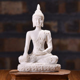 bouddha-Bhumisparsha-Mudra-figurine-11-cm-ecru
