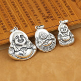 bouddha-rieur-pendentif-argent-trois-tailles-vue-face