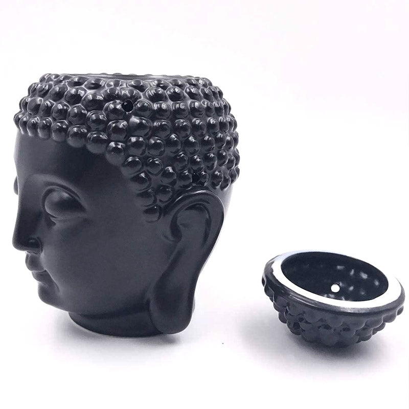 Black Gautama Buddha head - Aromatherapy diffuser – Terre de Siam