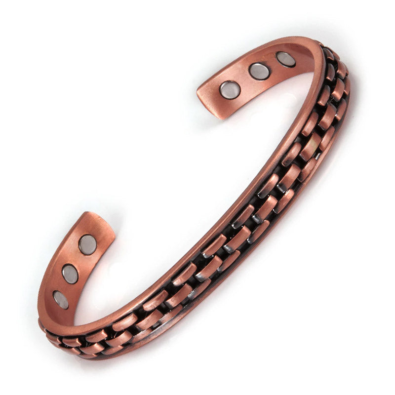 Imoko - Bracelet Jonc Cuivre Magnétique – Terre de Siam