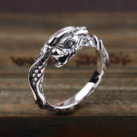 Kanji - Man ring Silver