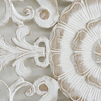 tete-de-lit-bois-de-teck-recycle-florale-blanc-vintage-california-king-180-cm-detail