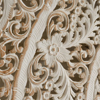 tete-de-lit-bois-de-teck-recycle-medaillon-vintage-beige-california-king-180-cm-details